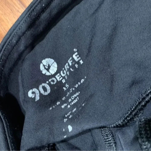 90 Degree Reflex Leggings - Black - Picture 2 of 2